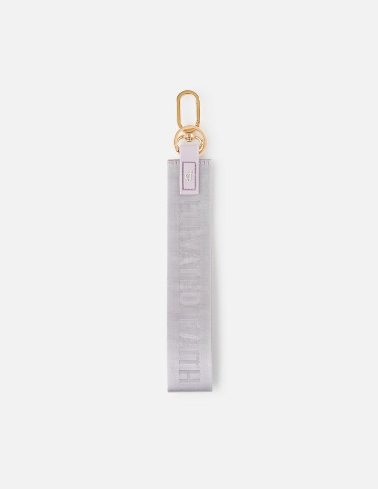 Lavender Oversized Logo Keychain - Wear with style