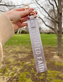 Lavender Oversized Logo Keychain - Wear with style