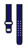 Law Enforcement HD Watchband for Samsung, Garmin, Fossil, and More for Samsung, Garmin, Fossil, and More - Wear with style