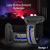 Law Enforcement HD Watchband for Samsung, Garmin, Fossil, and More for Samsung, Garmin, Fossil, and More - Wear with style