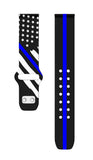 Law Enforcement HD Watchband for Samsung, Garmin, Fossil, and More for Samsung, Garmin, Fossil, and More - Wear with style