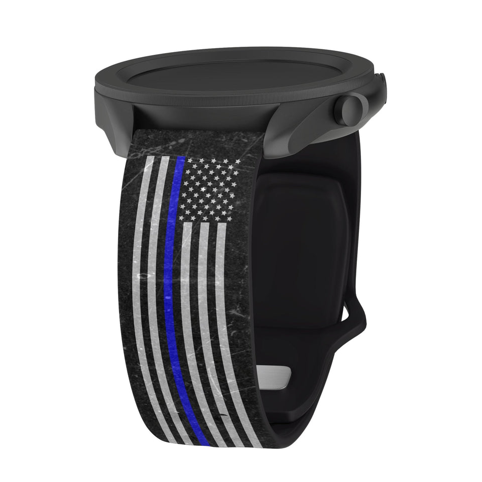 Law Enforcement HD Watchband for Samsung, Garmin, Fossil, and More for Samsung, Garmin, Fossil, and More - Wear with style
