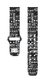 Law Enforcement HD Watchband for Samsung, Garmin, Fossil, and More for Samsung, Garmin, Fossil, and More - Wear with style