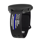 Law Enforcement HD Watchband for Samsung, Garmin, Fossil, and More for Samsung, Garmin, Fossil, and More - Wear with style