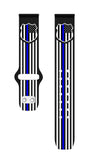 Law Enforcement HD Watchband for Samsung, Garmin, Fossil, and More for Samsung, Garmin, Fossil, and More - Wear with style