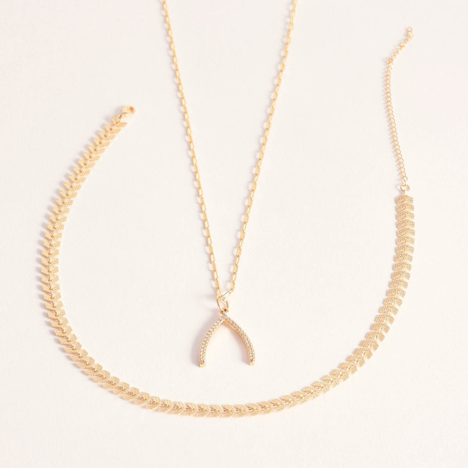 Leafly Wishbone Set - Wear with style