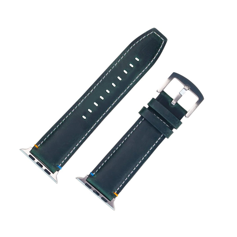 Leather Band for Apple Watch | Dual - Layer Nubuck Comfort - Wear with style