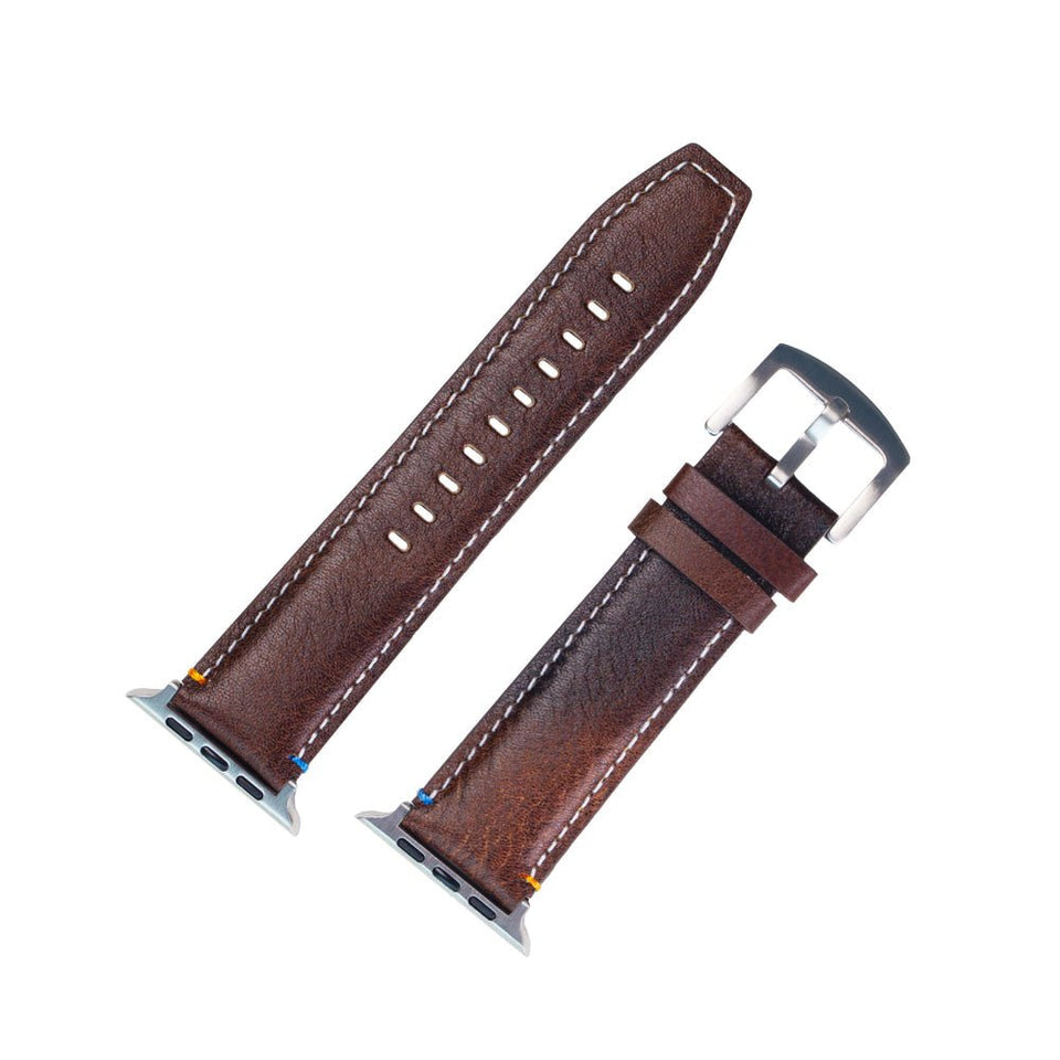 Leather Band for Apple Watch | Dual - Layer Nubuck Comfort - Wear with style