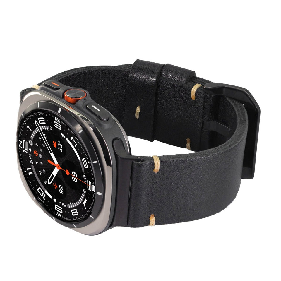 Leather Band For Galaxy Watch 7 Ultra/8 Ultra - Wear with style