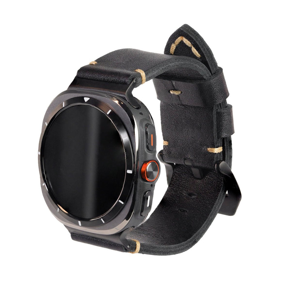 Leather Band For Galaxy Watch 7 Ultra/8 Ultra - Wear with style