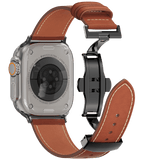 Leather Butterfly Band – Ideal Gift for Apple Watch - Wear with style