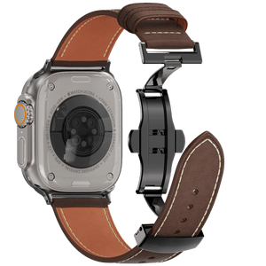 Leather Butterfly Band – Ideal Gift for Apple Watch - Wear with style