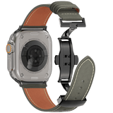 Leather Butterfly Band – Ideal Gift for Apple Watch - Wear with style