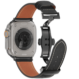 Leather Butterfly Band – Ideal Gift for Apple Watch - Wear with style