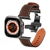 Leather Butterfly Band – Ideal Gift for Apple Watch - Wear with style