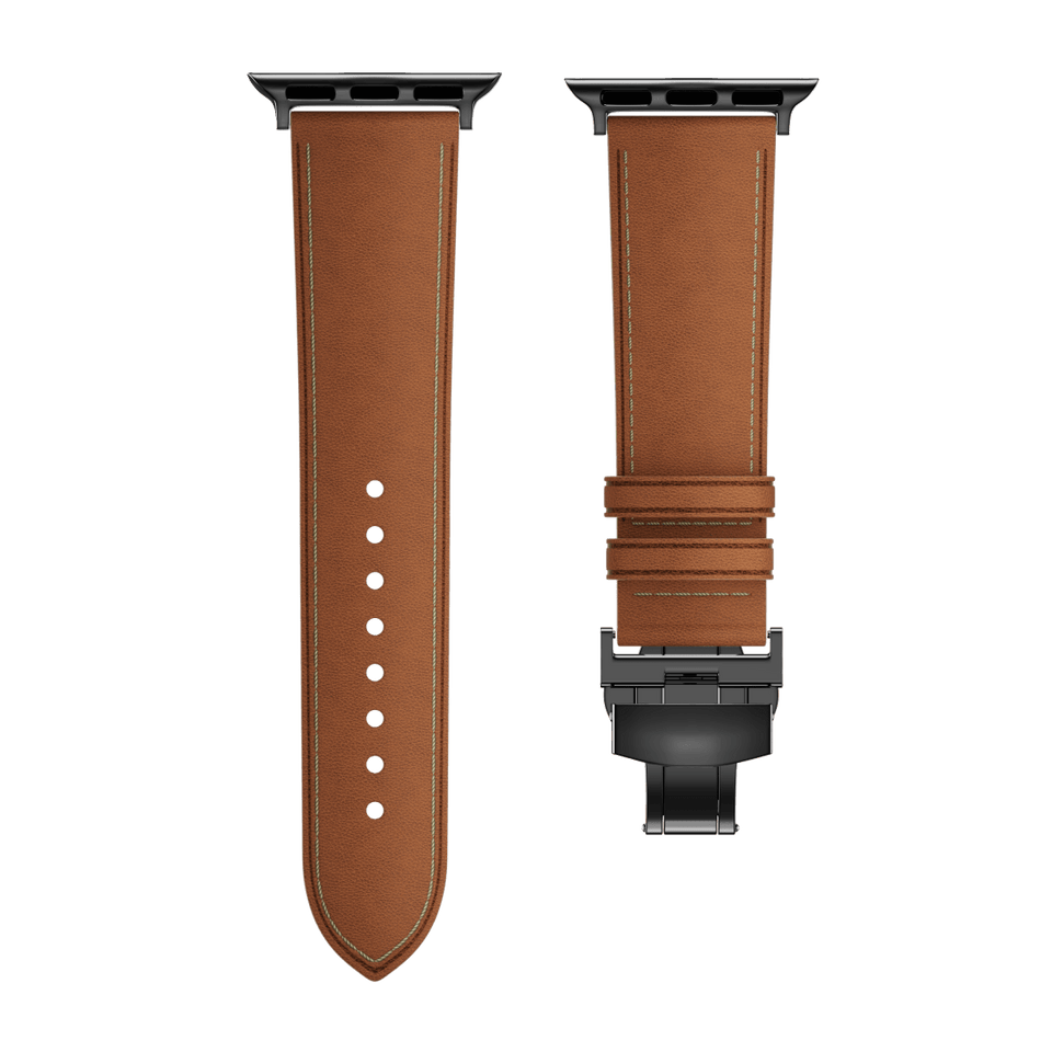 Leather Butterfly Band – Ideal Gift for Apple Watch - Wear with style