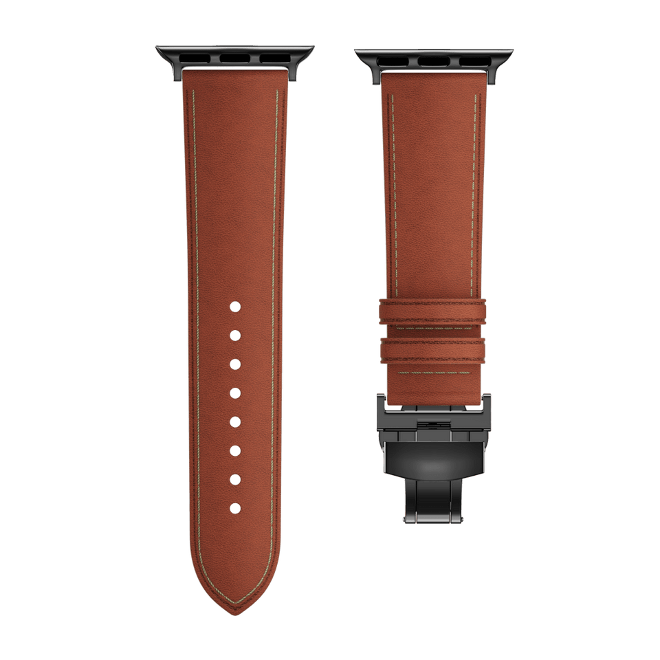 Leather Butterfly Band – Ideal Gift for Apple Watch - Wear with style