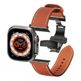 Leather Butterfly Band – Ideal Gift for Apple Watch - Wear with style