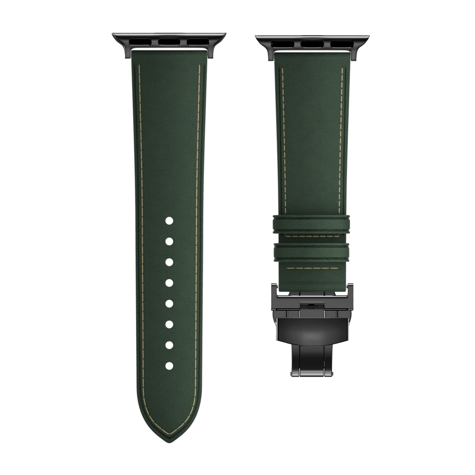 Leather Butterfly Band – Ideal Gift for Apple Watch - Wear with style