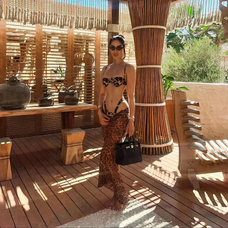 LeoQueen three piece swimsuit - Wear with style