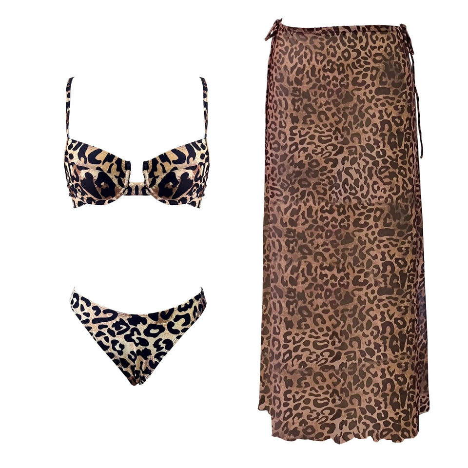 LeoQueen three piece swimsuit - Wear with style