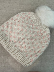 Little Hearts Pom Hat - Wear with style