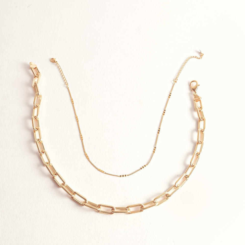 Long Chunky Link Choker - Wear with style