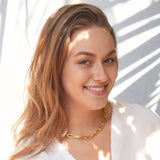 Long Chunky Link Choker - Wear with style