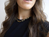 Long Chunky Link Choker - Wear with style