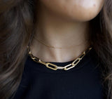 Long Chunky Link Choker - Wear with style