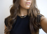 Long Chunky Link Choker - Wear with style