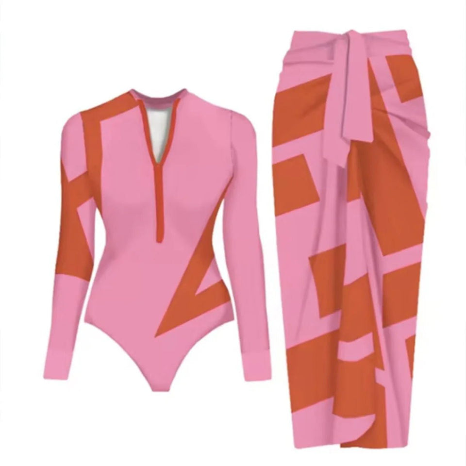 Long Sleeve & cover up - UV Protection Swimwear for Women - Wear with style