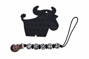 Longhorn Cow Teether Set - Wear with style