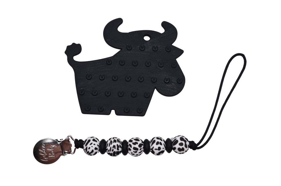 Longhorn Cow Teether Set - Wear with style