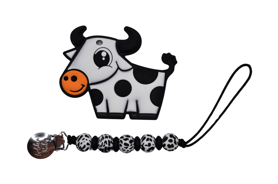 Longhorn Cow Teether Set - Wear with style