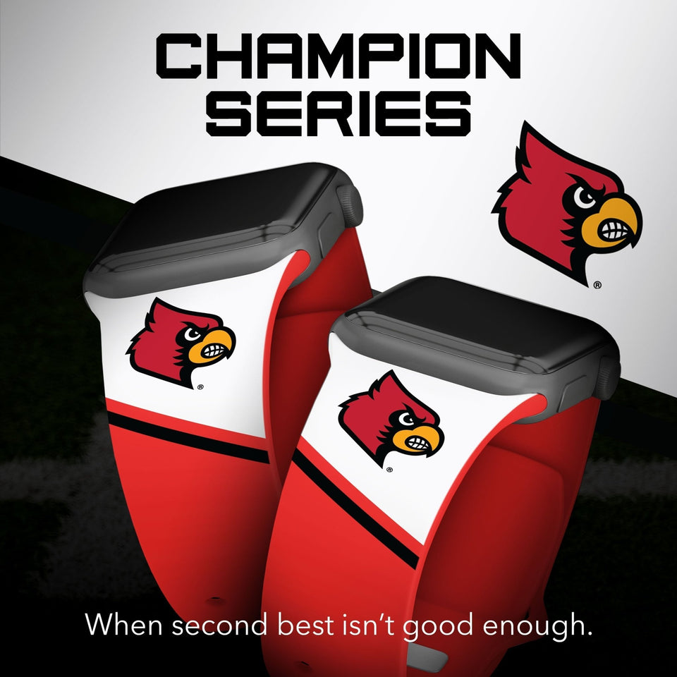Louisville Cardinals HD Apple Watch Band - Wear with style