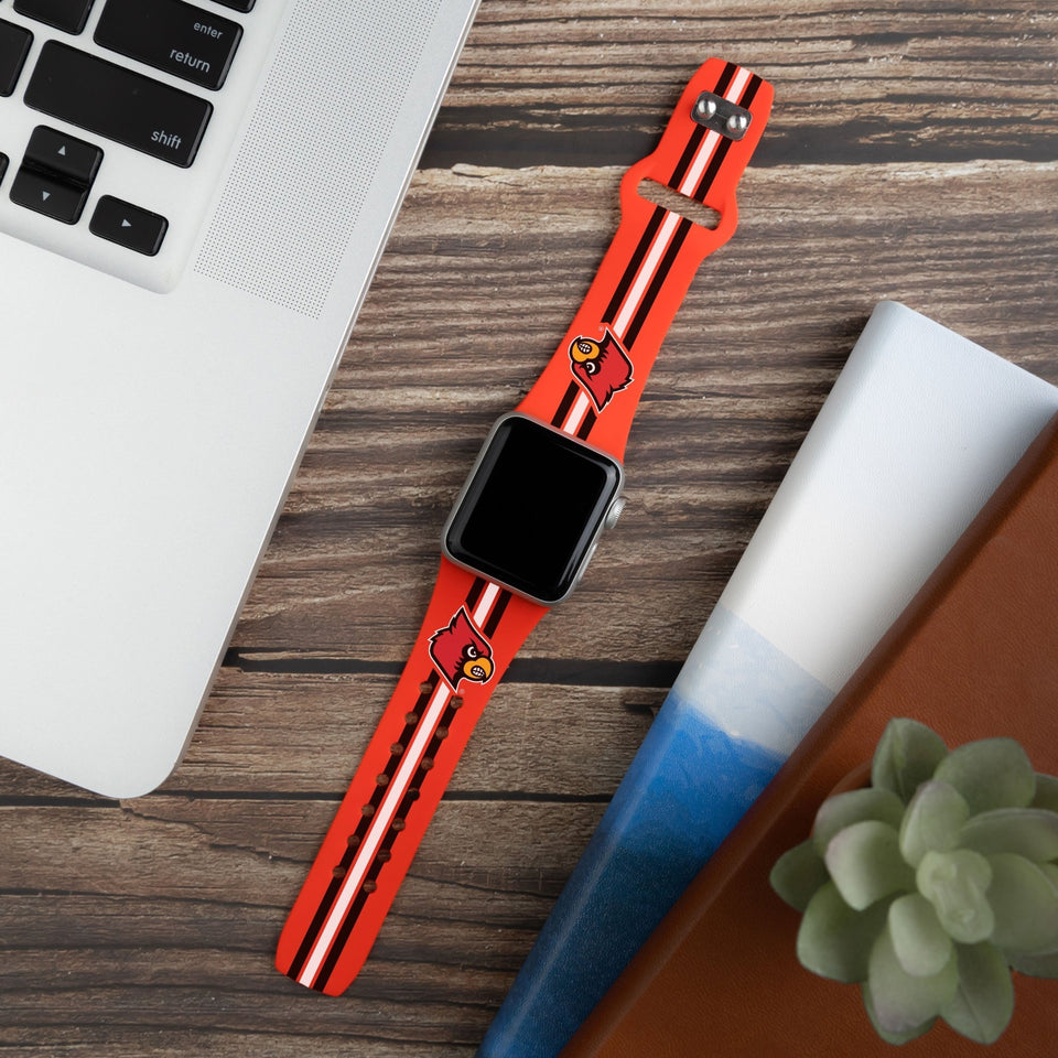 Louisville Cardinals HD Apple Watch Band - Wear with style