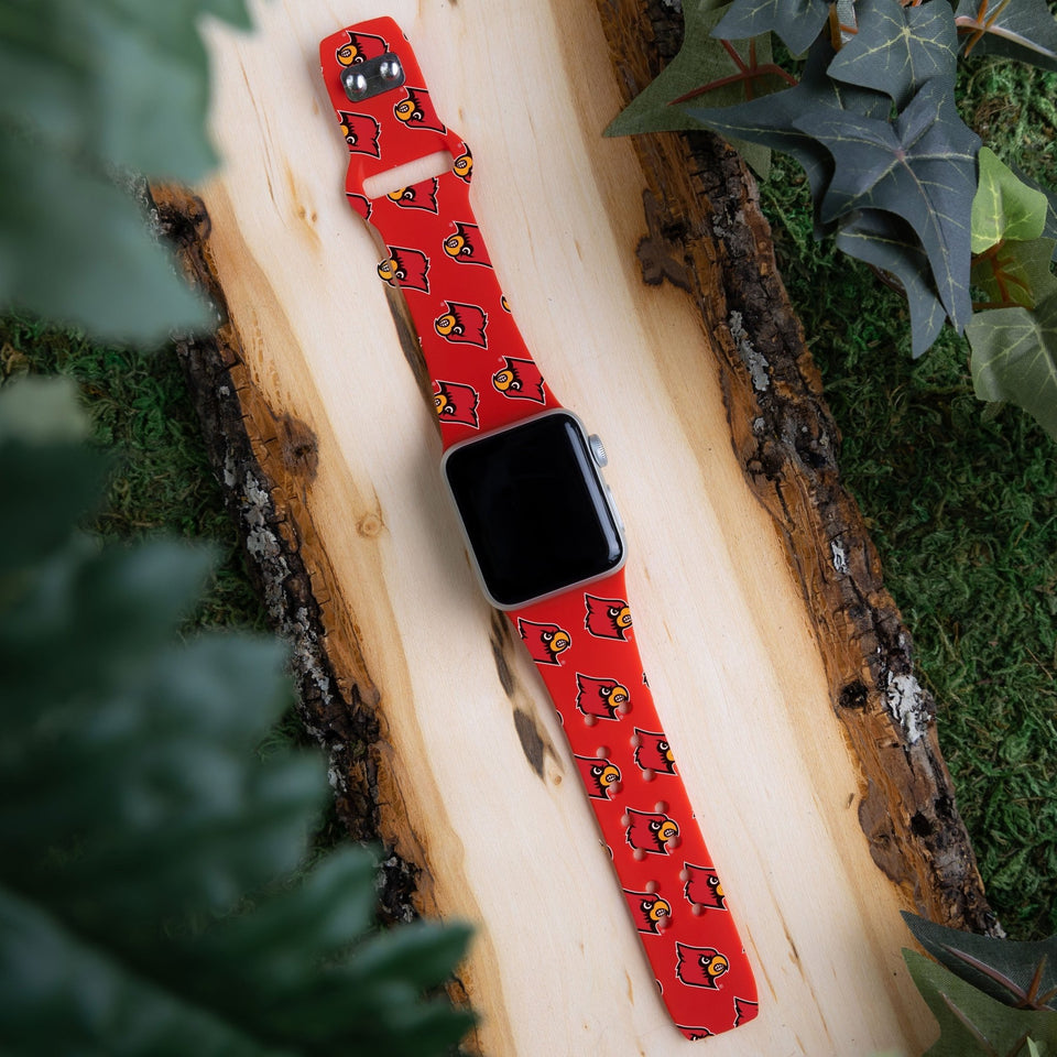 Louisville Cardinals HD Apple Watch Band - Wear with style