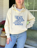 Love Never Fails Cream Unisex Hoodie - Wear with style