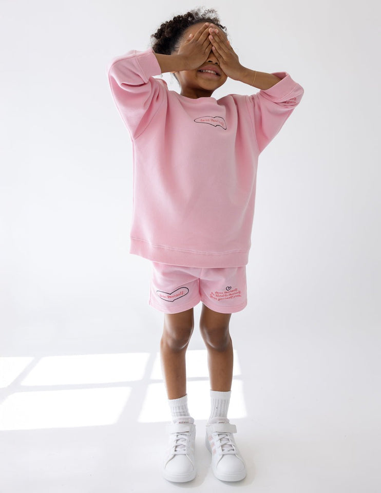 Love Yourself Kids Crewneck - Wear with style