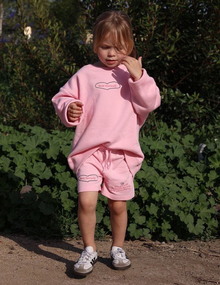 Love Yourself Kids Crewneck - Wear with style