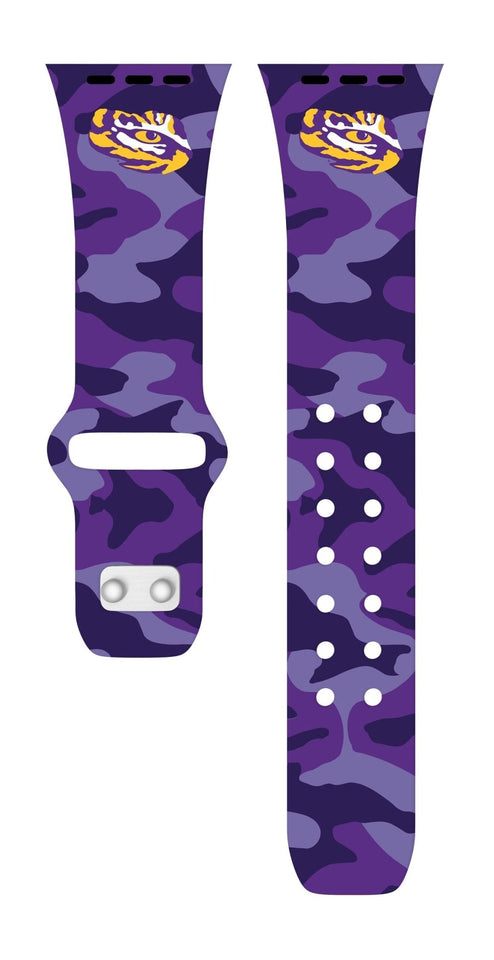 LSU Tigers HD Apple Watch Band - Wear with style