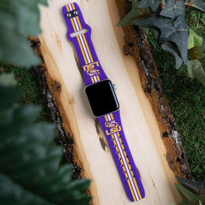 LSU Tigers HD Apple Watch Band - Wear with style