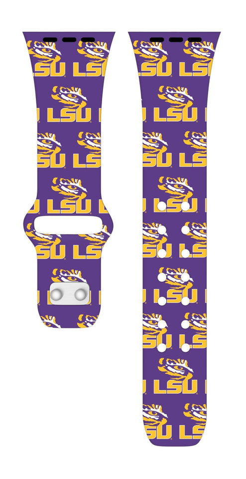 LSU Tigers HD Apple Watch Band - Wear with style