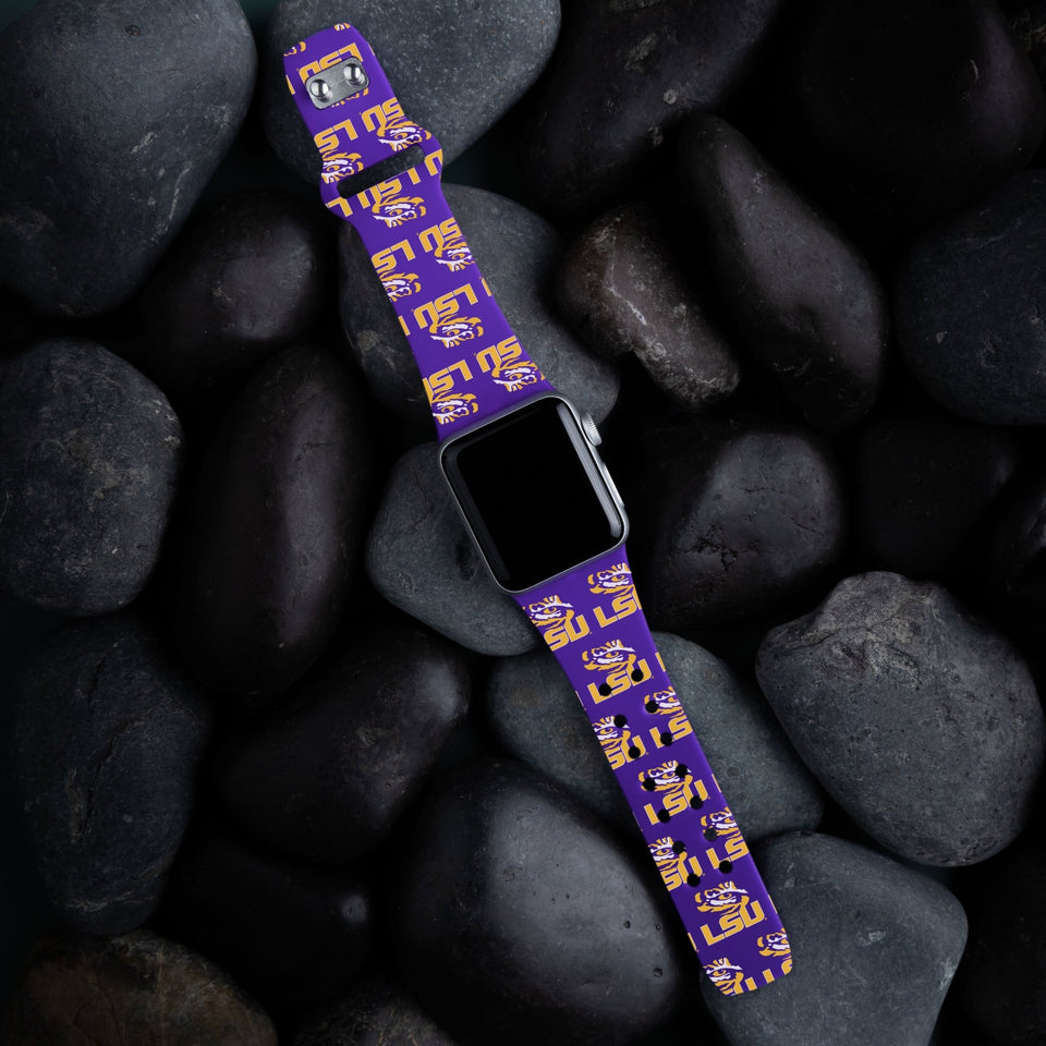 LSU Tigers HD Apple Watch Band - Wear with style