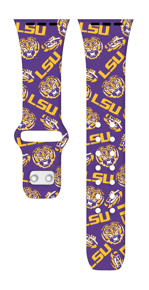 LSU Tigers HD Apple Watch Band - Wear with style
