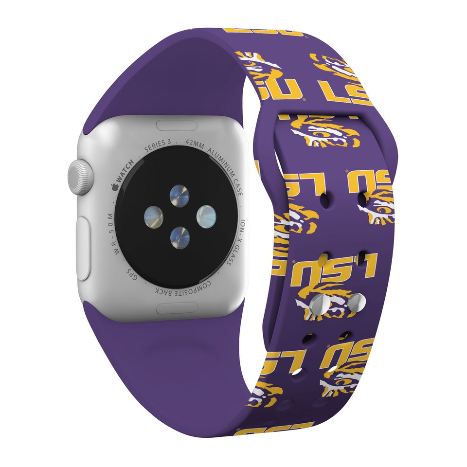 LSU Tigers HD Apple Watch Band - Wear with style