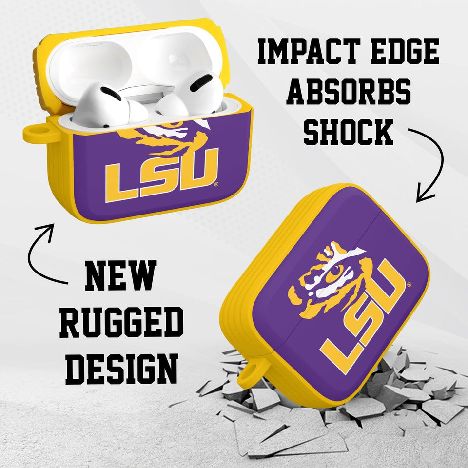 LSU Tigers HDX AirPods Pro 1 & 2 Case Cover - Wear with style