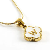 Lucky Clover Stainless Steel Pendant Necklace - Wear with style