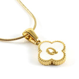 Lucky Clover Stainless Steel Pendant Necklace - Wear with style